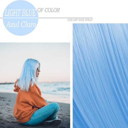 Light Blue Hair Spray -Fantasy and FX -La Fiesta 2