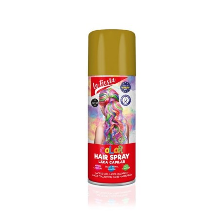 Goldfarbenes Haarfarbenspray -Fantasy und FX -La Fiesta