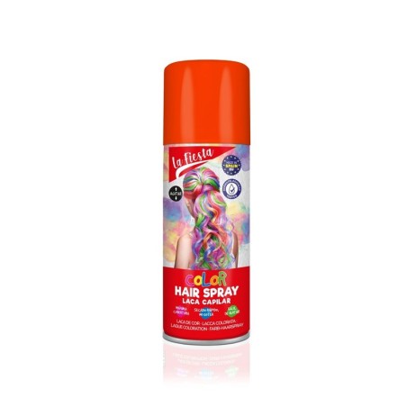 Spray Pelo Color Naranja -Fantasía y FX -La Fiesta