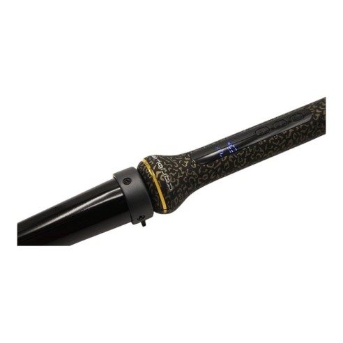 Glamour Wand Gold Leopard Soft Touch Bigoudi numérique -Lisseurs, pinces et bigoudis -Corioliss