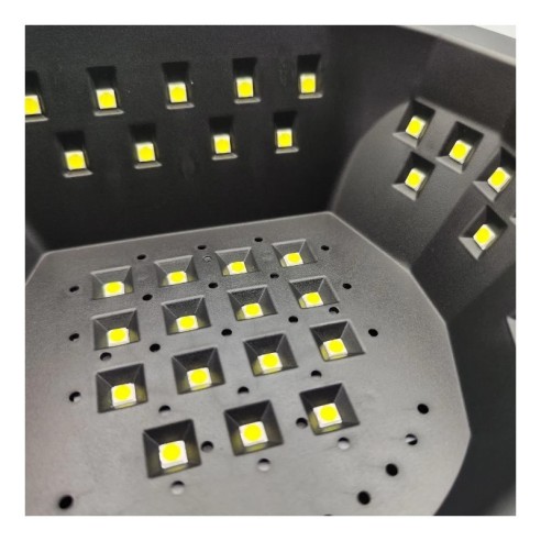 Lampada per unghie LED/UV Kaitei 120W Colore Nero -Lampade e Torni -Kaitei