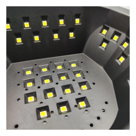 Kaitei 120W LED/UV-Nagellampe Schwarz -Lampen und Drehbänke -Kaitei