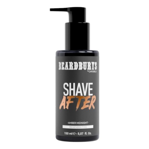 Beardburys Amber Midnight Regenerierendes Aftershave 150 ml -Bart und Schnurrbart -Beardburys