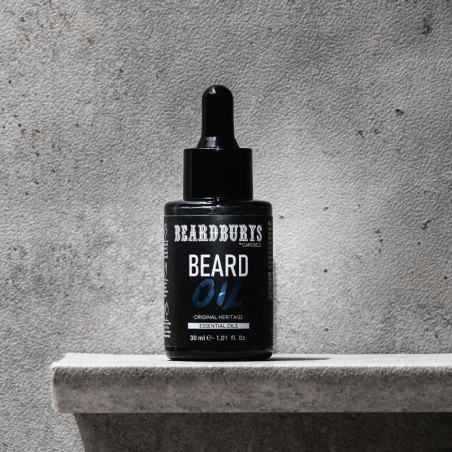 Óleo de Barba Original Heritage Beardburys 30ml -Barba e bigode -Beardburys