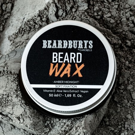 Cera para Barba Amber Midnight Beardburys 50ml -Barba y bigote -Beardburys