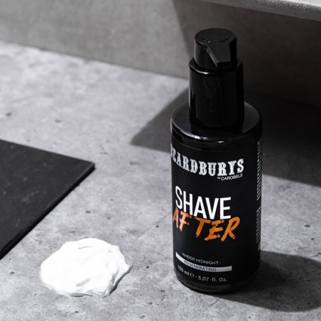 Beardburys Amber Midnight Regenerador Pós-Barba 150ml -Barba e bigode -Beardburys