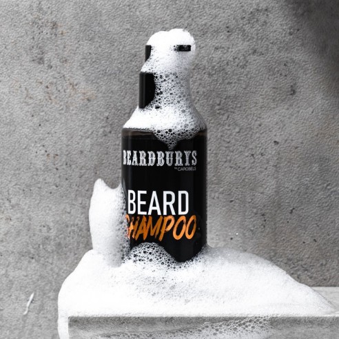 Shampoo para Barba Beardburys Amber Midnight 150ml -Barba e bigode -Beardburys