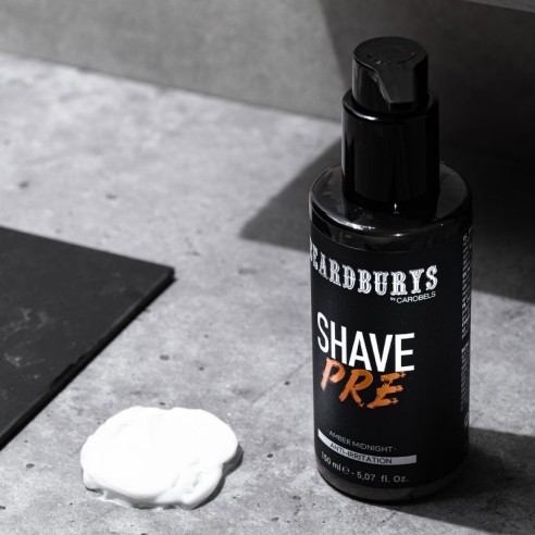 Beardburys Amber Midnight Pre-Shave Cream 150ml -Beard and mustache -Beardburys