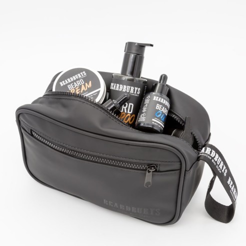 Trousse de toilette Beardburys édition noire -Barbe et moustache -Beardburys