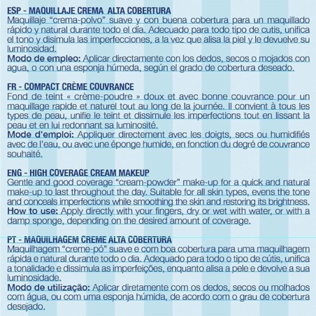 CEDIB Paris Maquillaje Crema Alta Cobertura 9 Munich -Cara -CEDIB Paris