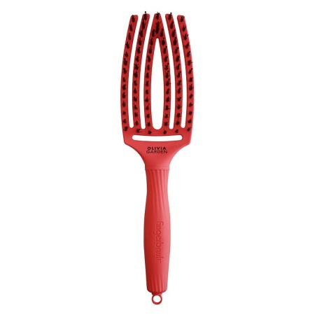 Olivia Garden Fingerbürste Imperfection Red Confidence Brush -Pinsel -Olivia Garden