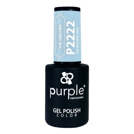 Esmalte Gel P2222 The Unicorn Zoey Purple Profes -Semi permanent nail polishes -Purple Professional