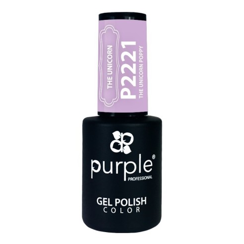 Verniz Gel P2221 The Unicorn Poppy Purple Professional -Esmalte semipermanente -Purple Professional