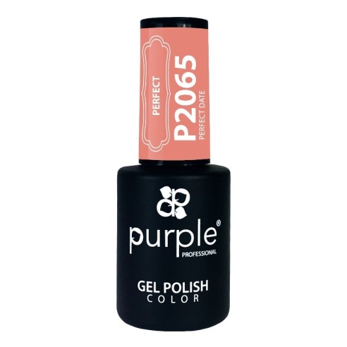 Esmalte Gel P2065 Perfect Date Purple Professional -Esmalte semi permanente -Purple Professional