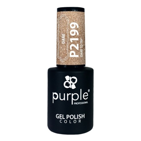 Verniz Gel P2199 Dare to Try Purple Professional -Esmalte semipermanente -Purple Professional