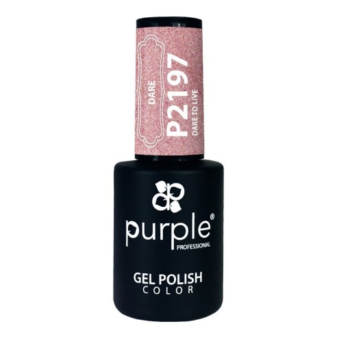 Gel-Nagellack P2197 Dare to Live Purple Professional -Semipermanenter Emaille -Purple Professional