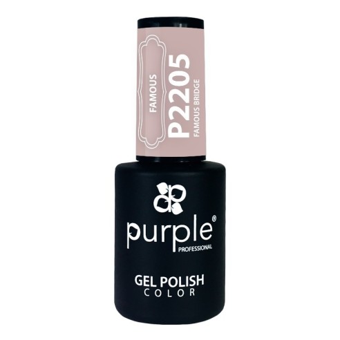 Gel-Nagellack P2205 Famous Bridge Purple Professional -Semipermanenter Emaille -Purple Professional