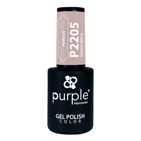 Esmalte Gel P2205 Famous Bridge Purple Professional -Esmalte semi permanente -Purple Professional