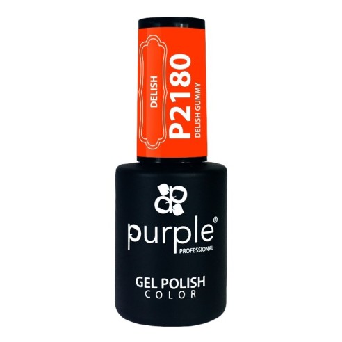 Gel-Nagellack P2180 Delish Gummy Purple Professional -Semipermanenter Emaille -Purple Professional