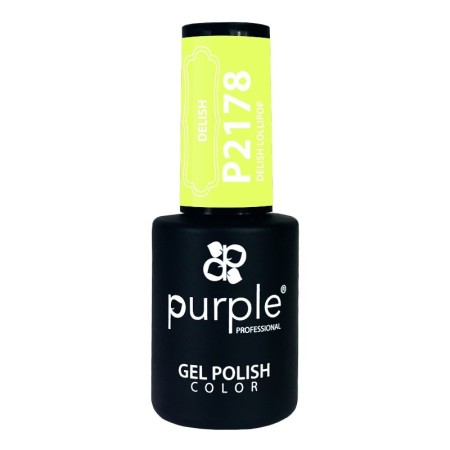 Esmalte Gel P2178 Delish Lollipop Purple Professi -Semi permanent nail polishes -Purple Professional