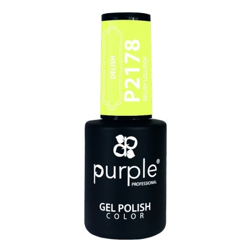 Esmalte Gel P2178 Delish Lollipop Purple Professional -Esmalte semi permanente -Purple Professional