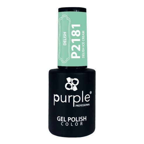 Esmalte Gel P2181 Delish Ice Cream Purple Professional -Esmalte semi permanente -Purple Professional