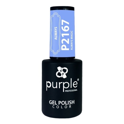 Vernis Gel P2167 Always Magic Purple Professional -Vernis semi permanents -Purple Professional