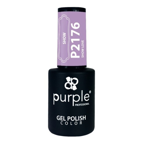Verniz Gel P2176 Show Love Purple Professional -Esmalte semipermanente -Purple Professional