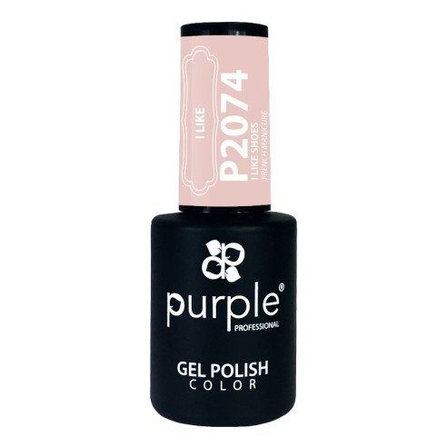 Esmalte Gel P2074 I Like Shoes Purple Professional -Esmalte semi permanente -Purple Professional
