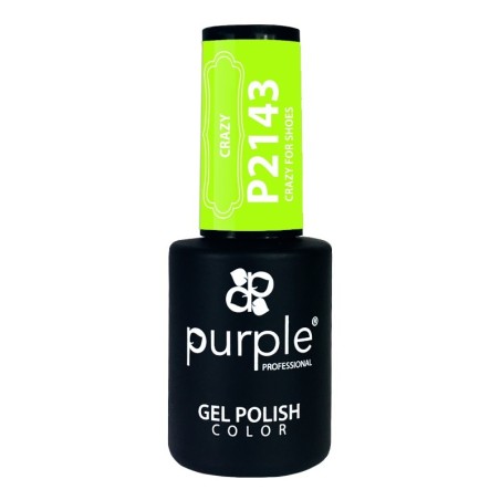 Esmalte Gel P2143 Crazy For Shoes Purple -Esmalte semi permanente -Purple Professional