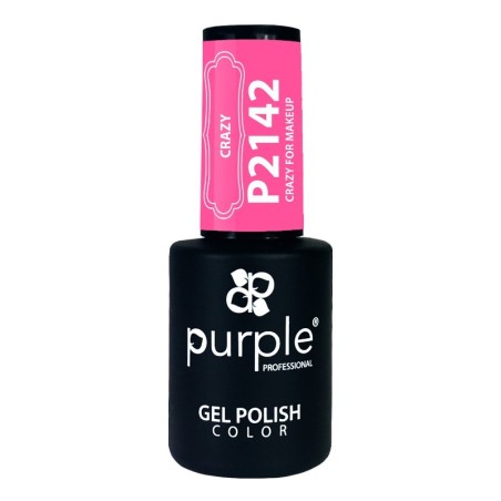Verniz Gel P2142 Crazy For MakeUp Purple Professional -Esmalte semipermanente -Purple Professional