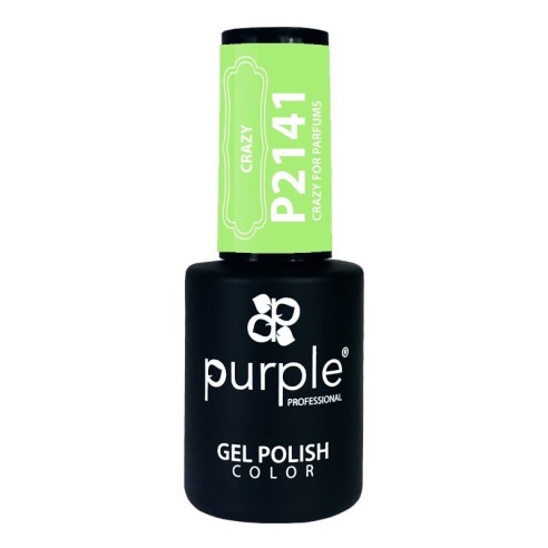 Gel-Nagellack P2141 Crazy For Parfums Purple Professional -Semipermanenter Emaille -Purple Professional