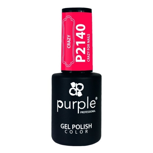 Gel-Lack P2140 Crazy For Nails Lila -Semipermanenter Emaille -Purple Professional