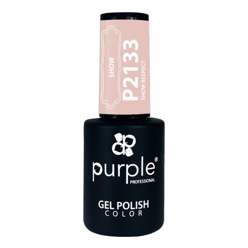 Esmalte Gel P2133 Show Respect Purple -Vernis semi permanents -Purple Professional
