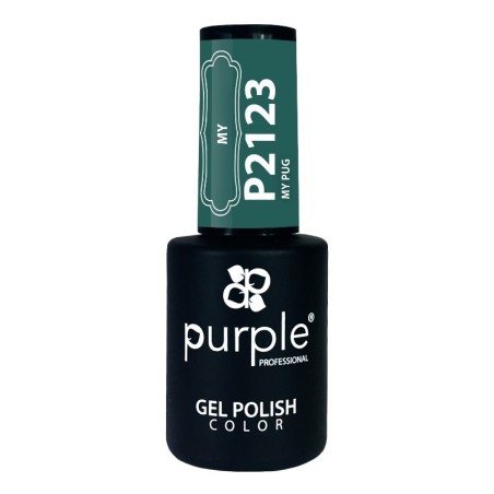 Gel Polonais P2123 My Pug Purple Professional -Vernis semi permanents -Purple Professional