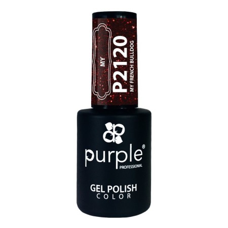 Verniz Gel P2120 My French Bulldog Purple Professional -Esmalte semipermanente -Purple Professional