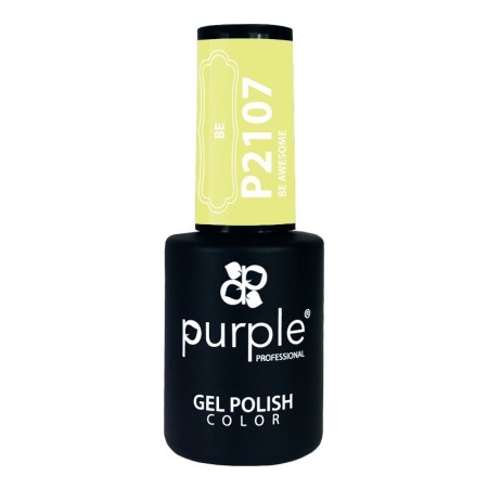 Verniz gel P2107 Be Awesome Purple Professional -Esmalte semipermanente -Purple Professional