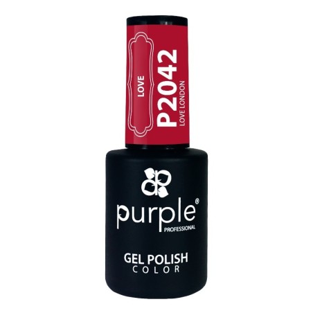 Esmalte Gel Love London Purple Professional P2042 -Esmalte semi permanente -Purple Professional