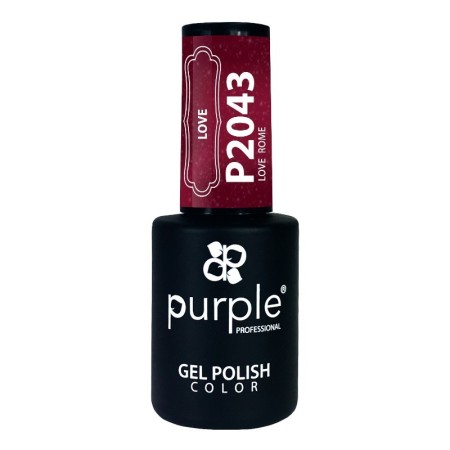 Gel Nail Polish Love Rome Purple N.2043 -Semi permanent nail polishes -Purple Professional