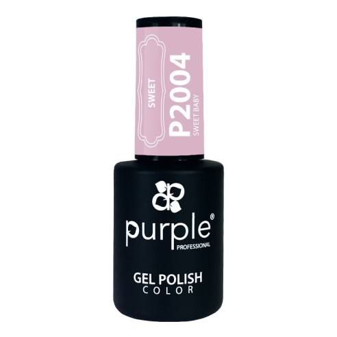 Esmalte Gel Sweet Baby Purple N.2004 -Vernis semi permanents -Purple Professional