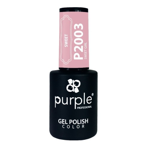 Esmalte Gel Sweet Girl Purple Professional P2003 -Esmalte semi permanente -Purple Professional