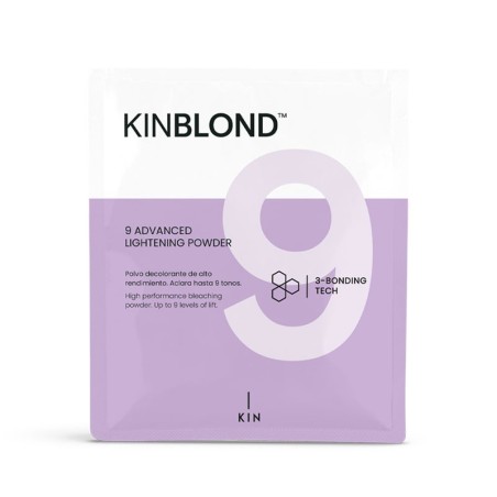 Sachê descolorante KINBLOND 9 50g -Alvejantes -KIN Cosmetics