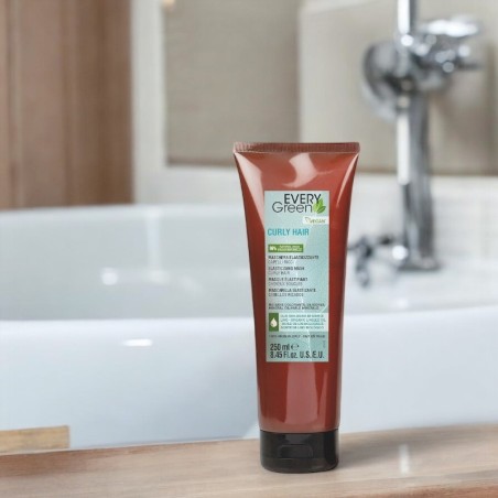 CURLY Everygreen Elastizierende Maske 250ml -Haarmasken -Everygreen
