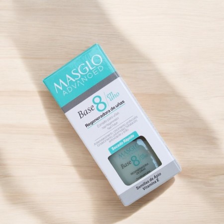 Base régénérante pour ongles 8 en 1 avancée Masglo -Traitements de dissolvant pour vernis à ongles -Masglo 2