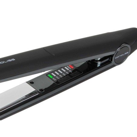Iron C1 Corioliss Black Soft Touch Chrome -Alisadores, pinças e rolos de cabelo -Corioliss