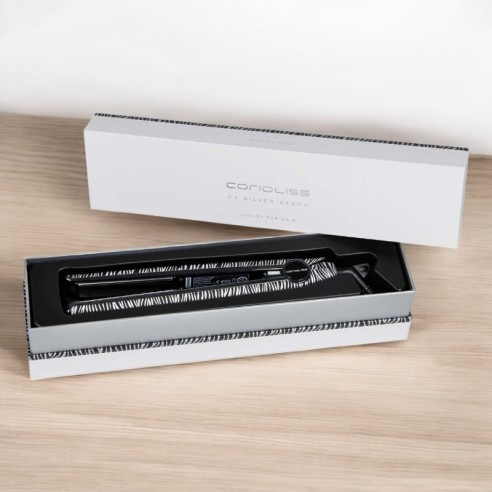 Plancha C1 Corioliss Silver Zebra Soft Touch -Planchas para el pelo, Tenacillas y Rizadores -Corioliss