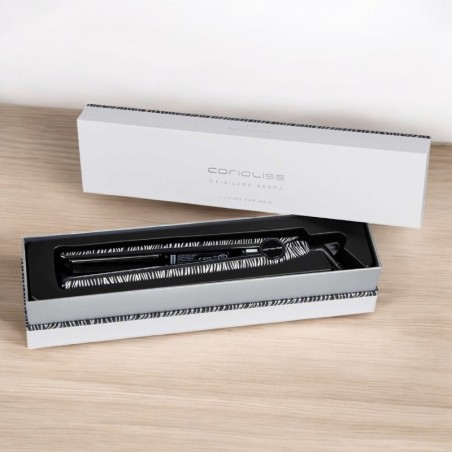 C1 Ferro Corioliss Silver Zebra Soft Touch -Piastre per capelli, arricciacapelli e bigodini -Corioliss