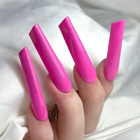 Gellack P2307 Wünsche Dir Kraft -Semipermanenter Emaille -Purple Professional 2