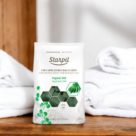 Starpil 3AB Low Melt Vegetable Hot Wax 1Kg -Waxing -Starpil