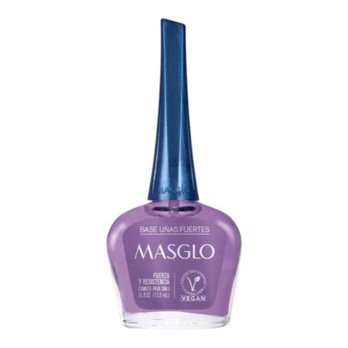 Endurecedor Base Uñas Fuertes Masglo 13,5ml -Tratamientos Quitaesmaltes -Masglo